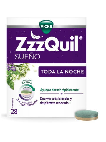 ZZZQUIL SUEÑO TODA LA NOCHE...