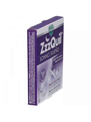 ZZZQUIL SUEÑO 10 TIRAS NASALES