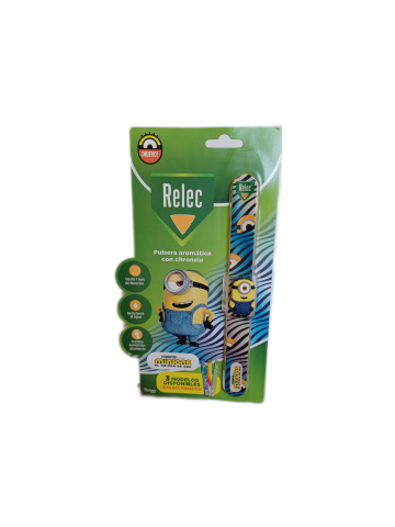 Relec Pulsera Minions Azul