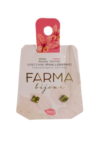 BIJOUX PENDIENTE CARRE...