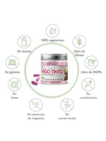 HIGO TINTO 90 CAPSULAS VEGANAS
