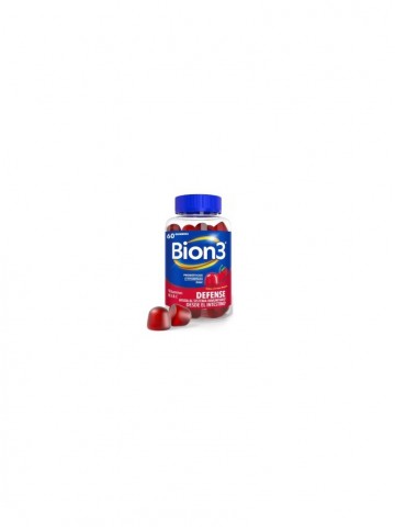 BION 3 DEFENSE 60 GUMMIES FRUTOS ROJOS