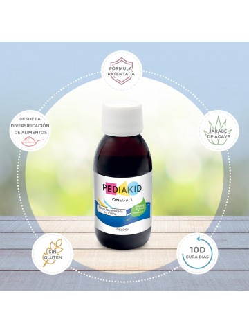 PEDIAKID OMEGA 3 JARABE 1 ENVASE 125 ML