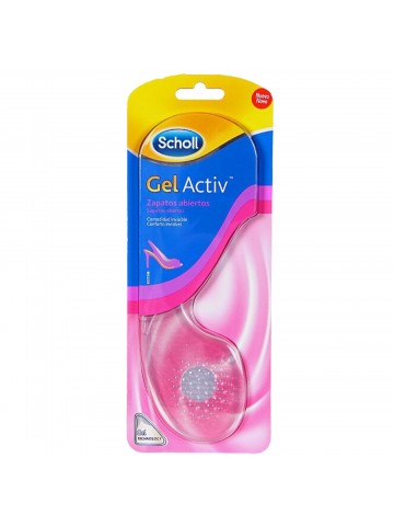SCHOLL PLANTILLAS GEL ACTIV ZAPATO ABIERTO