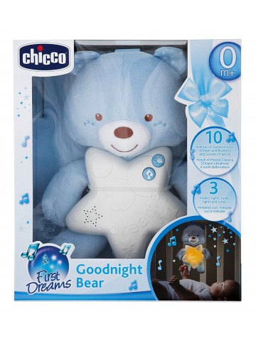 CHICCO OSITO BUENAS NOCHES AZUL