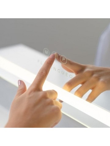 FLAMINGUEO ESPEJO ASHLEY DE LUCES TIRA LED