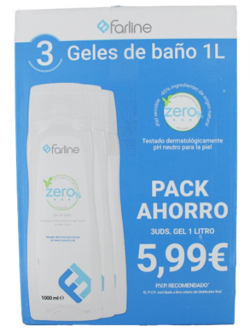 FARLINE TRIPLO GEL ZERO 1L 1U