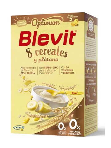 BLEVIT OPTIM 8CER PLATANO 250G