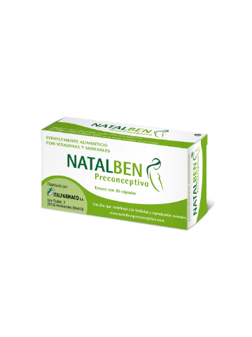 NATALBEN PRECONCEPTIVO 30 CAPS