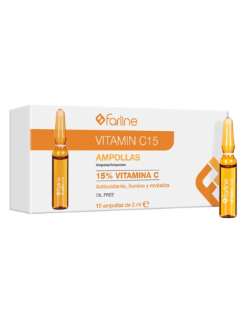FARLINE VIT C RETINOL 10 AMPS
