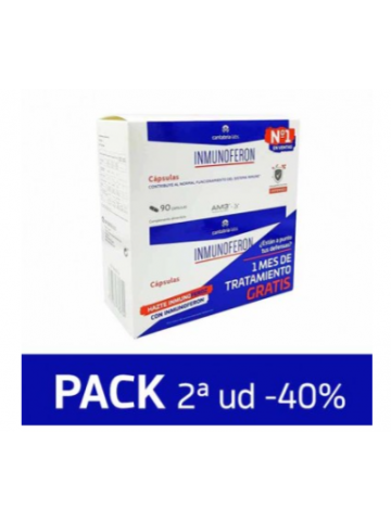 INMUNOFERON PACK DUPLO 90 CAP