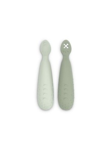 SUAVINEX SET 2 PRECUCUCHARAS SILIC VERDE